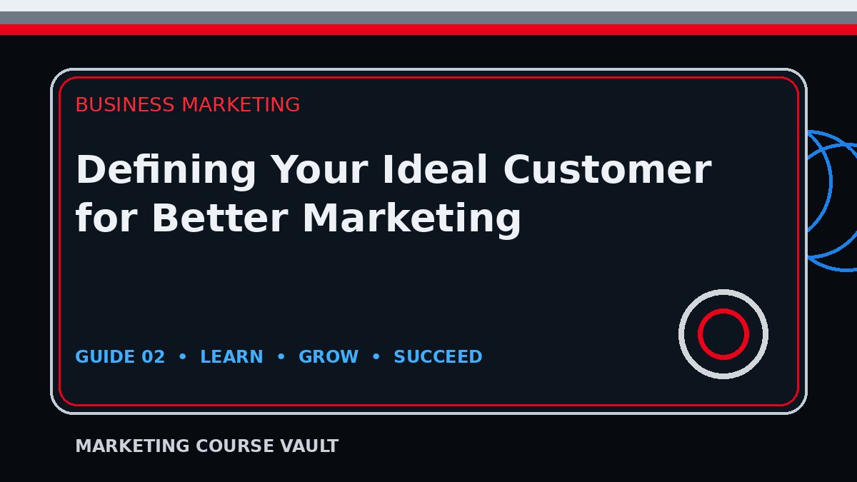 Defining Your Ideal Customer for Better Marketing