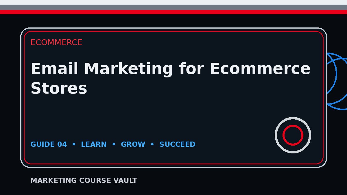 Email Marketing for Ecommerce Stores