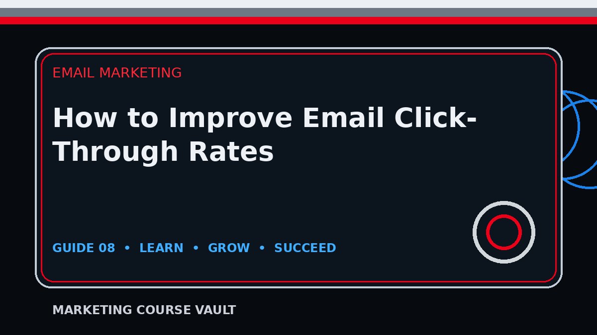How to Improve Email Click-Through Rates