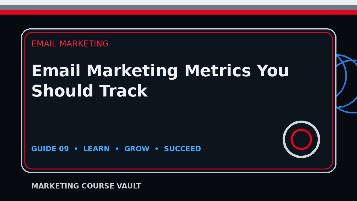 Email Marketing Metrics You Should Track