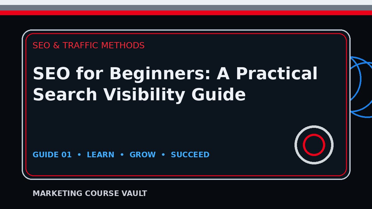 SEO for Beginners: A Practical Search Visibility Guide