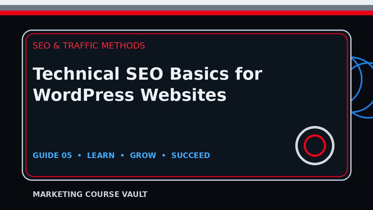 Technical SEO Basics for WordPress Websites