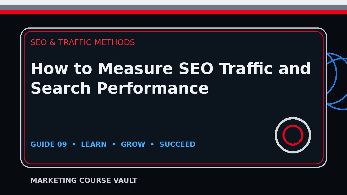 How to Measure SEO Traffic and Search Performance