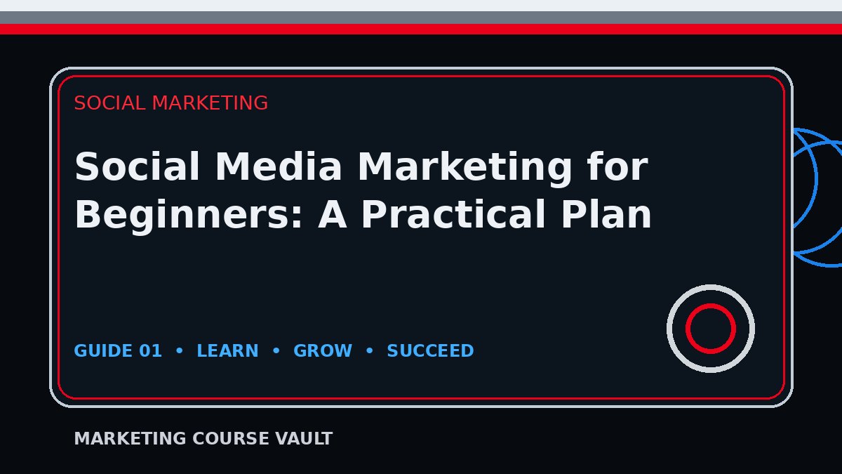 Social Media Marketing for Beginners: A Practical Plan